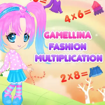 Gamellina Fashion Multiplication – Lernspiel für Kinder zum Rechnen üben