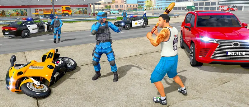 Gangster Hero Open World Crime Shooting