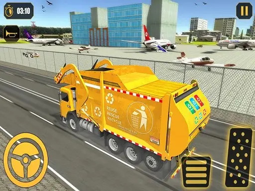Garbage Truck Simulator – Stadtmüllfahrzeug Spiel online spielen