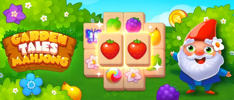 Garden Tales Mahjong kostenlos online spielen - Puzzle & Match 3