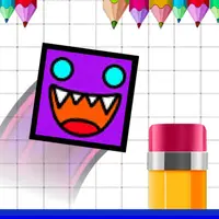 Geometry Jump Sketchy - Jeu d'arcade en ligne gratuit
