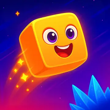 Geometry Rush Oyna - Ücretsiz Çocuk ve Yetişkinler İçin Hızlı Platform Oyunu