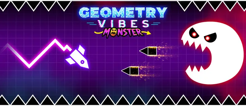 Geometry Vibes Monster 無料オンラインアーケードゲームで遊ぶ