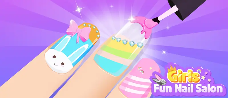 Girls Fun Nail Salon - Jogo de Unhas para Meninas Grátis