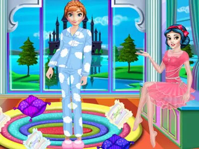 Girls Pijama Party - 女の子向けドレスアップゲーム無料オンライン