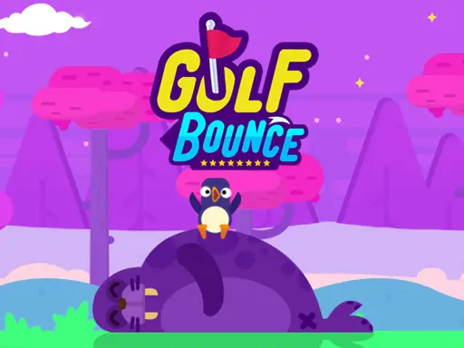 Golf Bounce 無料で遊べるゴルフゲーム - ペンギンを遠くへ飛ばそう