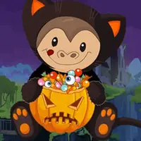 Halloween Monkey Jumper - 無料で遊べるカジュアルゲーム