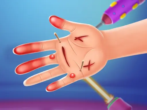 Hand Doctor - Jeu de soins virtuels pour jouer en ligne