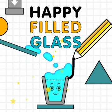 Happy Filled Glass - Free Online Puzzle Game to Play and Fill Glasses