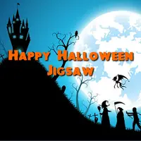 Happy Halloween Jigsaw لعبة تركيب الصور مجانية عبر الإنترنت