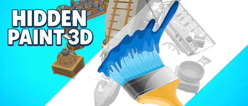 Hidden Paint 3D - Juego de colorear 3D para jugar gratis