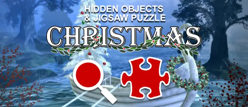 HidJigs Christmas - Gizli Nesne ve Puzzle Oyunları Ücretsiz Oyna