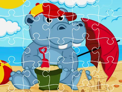 Hippo Jigsaw - Online ve Ücretsiz Puzzle Oyna