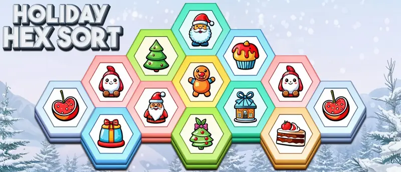 Holiday Hex Sort Oyna - Bulmaca ve Eğlence Oyunu