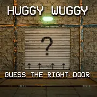 Huggy Wuggy ゲーム：正しい扉を選ぶパズルゲーム
