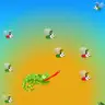 Hungry Chameleon - 簡単無料パズルゲームで遊ぶ
