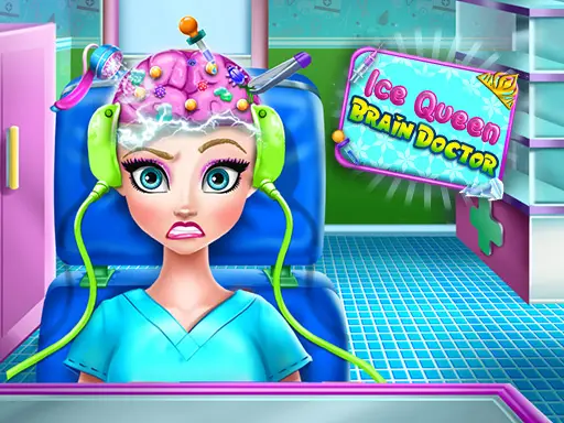 Ice Queen Brain Doctor - Jogo de Cuidado Médico Online Grátis