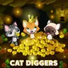 Idle Cat Diggers - Kostenloses Katzen-Bergbauspiel online spielen