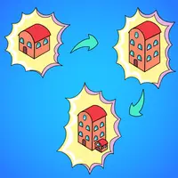 Idle Merge City لعبة بناء وتطوير المدينة مجانًا للعب أونلاين