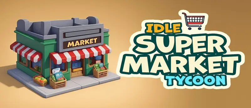 Idle Supermarket Tycoon لعبة إدارة سوبر ماركت مجانية للعب أونلاين