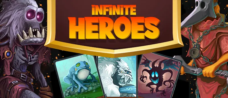 Infinite Heroes لعبة بطاقات مجانية للعب عبر الإنترنت
