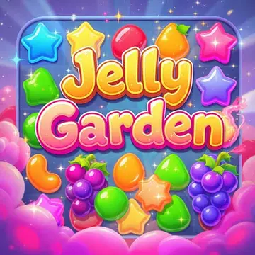 Jelly Garden - Jeu de Match 3 Gratuit en Ligne
