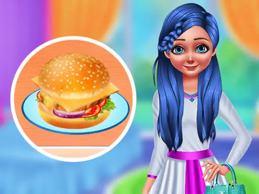 Jeu de Cuisine: Préparer un Hamburger Végétarien Maison