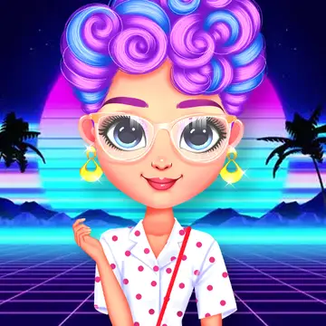 Jeu de Mode Années 80 - Dress Up pour Filles BFF