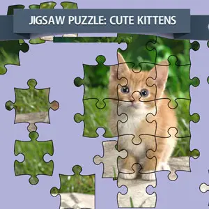 Jigsaw Puzzle: Cute Kittens - Jeu de puzzle en ligne gratuit