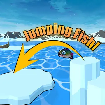 Jumping Fish: Ragdoll 3D لعبة قفز الأسماك المجانية للعب أونلاين