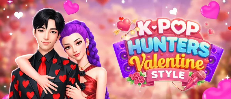 K-Pop Hunters Valentine Style