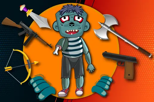 Kick The Zombie - Juegos Gratis para Matar Zombies en Halloween