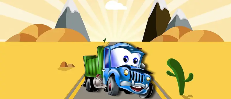 Kids Truck Puzzle – Kostenloses Puzzlespiel für Kinder zum Spielen und Lösen