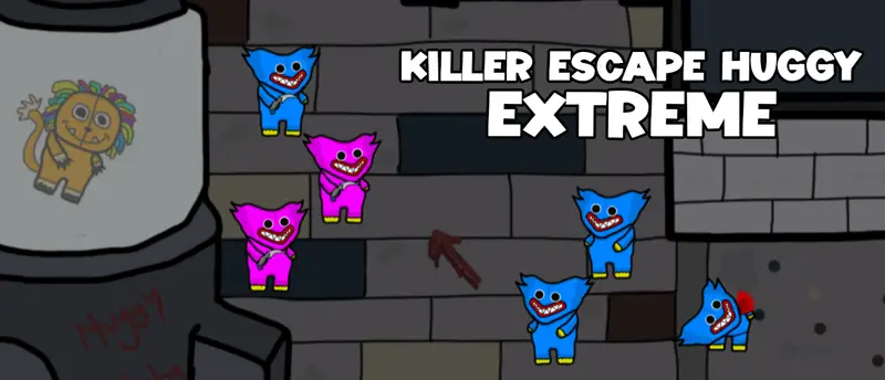 Killer Escape Huggy Extreme – Online Spiel zum Spielen