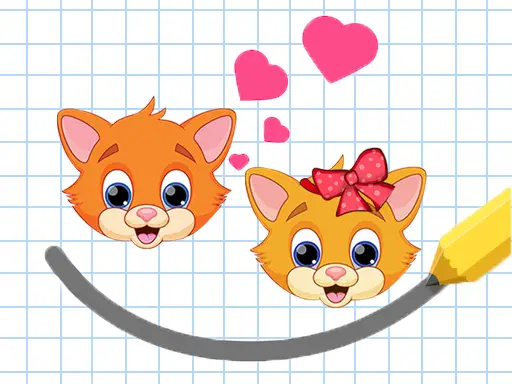 Kitty Love Story - Jeu de Puzzle Amoureux Gratuit