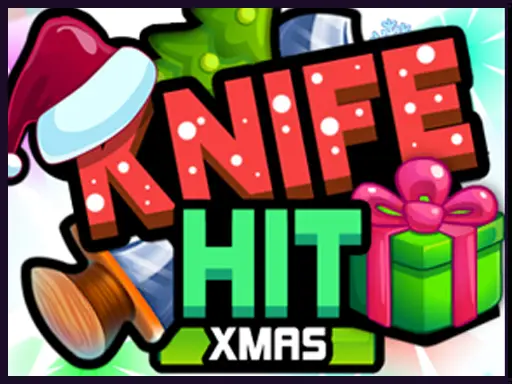 Knife Hit Xmas - Jeu de Noël pour jouer et s'amuser en ligne