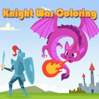 Knight War Coloring 無料オンライン塗り絵ゲーム