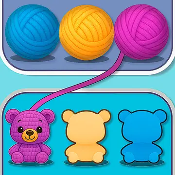 Knit Bears لعبة تركيب الدببة المجانية للعب أونلاين