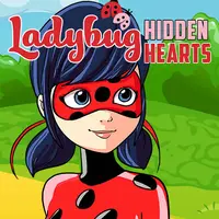 Ladybug Hidden Hearts 無料オンライン隠し絵ゲームで遊ぶ