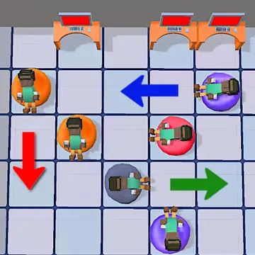 Lazy Workers - Jogo de Quebra-Cabeça Casual Online Grátis