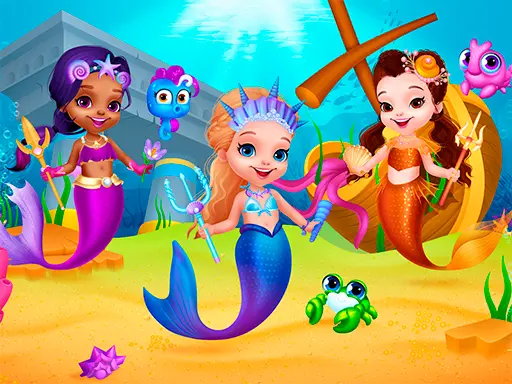 Little Mermaids Dress Up - Jogue Online Grátis com Princesas do Mar