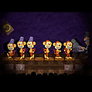 Logical Theatre Six Monkeys - Fun Puzzle Game for All Ages