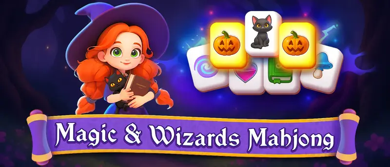 Magic and Wizards Mahjong
