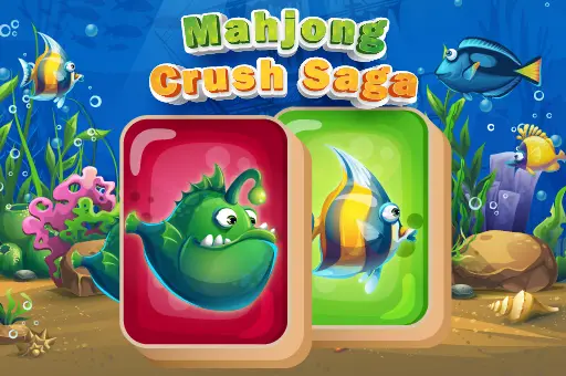 Mahjong Crush Saga Ücretsiz Oyna - Eşleştirme ve Zeka Oyunu