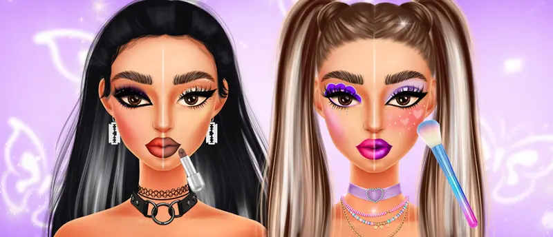 Makeup Trends: Then And Now - Jeu de maquillage en ligne gratuit