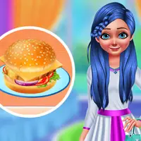 Making Homemade Veg Burger - Jogue jogo de culinária grátis