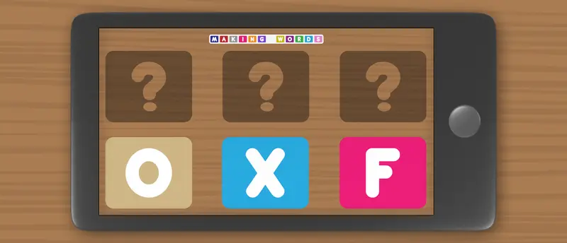 Making Words - Juego educativo para aprender a jugar y formar palabras