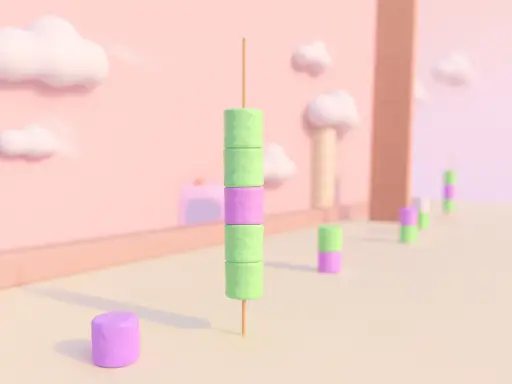 Marshmallow Rush لعبة الركض المجاني عبر الإنترنت - استمتع بلعب لعبة التحدي الممتعة