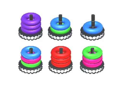 Match The Stack - パズルゲームで遊ぶ無料オンラインゲーム