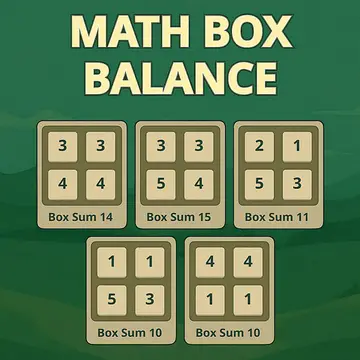 Math Box Balance